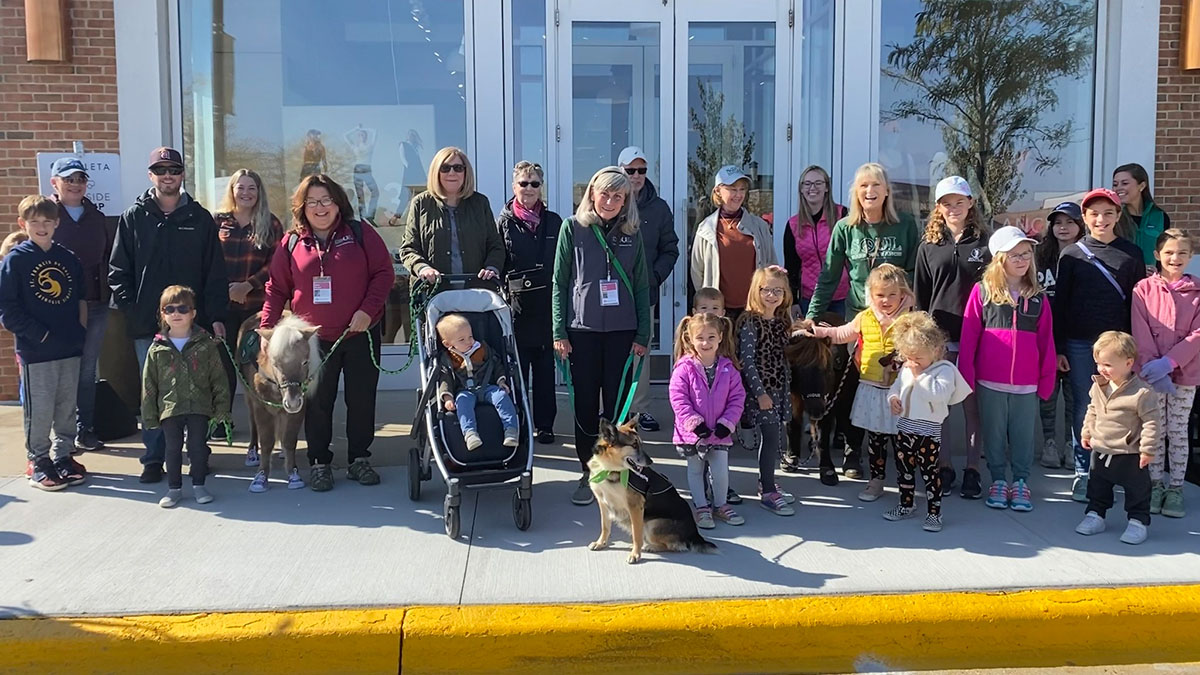 “Walk with Me” with SOUL Harbour Ranch Therapy Animals at Deer Park Town Center